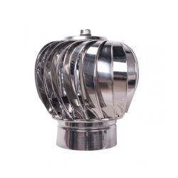 Aspiromatic revolving chimney cowl T200 stainless steel AISI 304, Ф130-Ф350